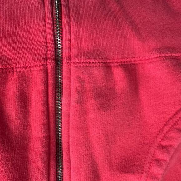 Vintage Steve And Barry's Detroit Full Zip Hoodie Jacket Women's Red Size XL - Picture 7 of 9